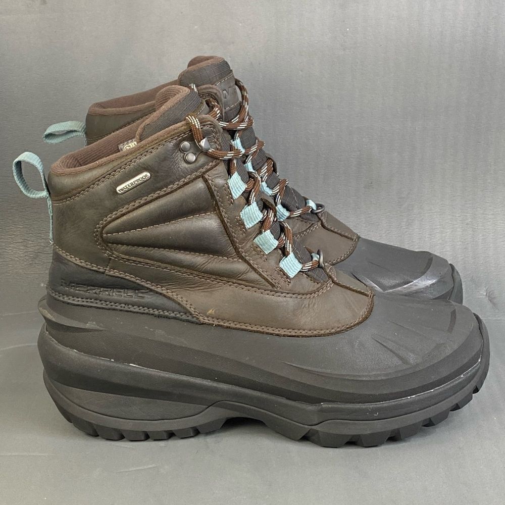 Merrell womens leather/Rubber boots size 9.5